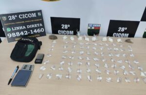 Imagem da notícia - Em ações em Manaus, Polícia Militar do Amazonas prende homem e apreende mais de 100 porções de entorpecentes