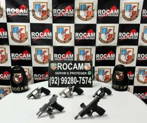 Imagem da notícia - Polícia do Amazonas apreendeu mais de 500 armas em quatro meses