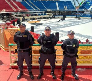 Imagem da notícia - Festival de Parintins 2025: PMAM reforça a segurança no Bumbódromo durante as três noites de apresentação dos bois bumbás