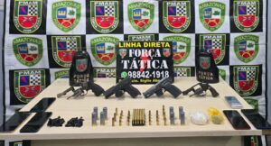 Imagem da notícia - Polícia Militar do Amazonas intercepta plano de ataque e prende grupo armado em comunidade na zona norte