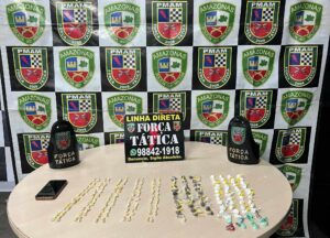 Imagem da notícia - Polícia Militar do Amazonas prende homem por tráfico de drogas no Centro de Manaus