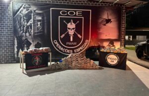 Imagem da notícia - PMAM e PF/AM prendem homem com 165 kg de droga na zona leste