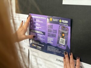 Imagem da notícia - Operação Shamar: Durante palestra em Presidente Figueiredo, PC-AM recebe denuncia e prende autor de ameaça de morte contra a companheira