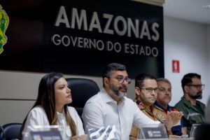 Imagem da notícia - Governador Wilson Lima destaca redução de 87% nos focos de incêndio com implantação de novos Grupamentos dos Bombeiros no interior do estado