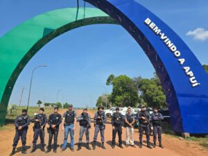 Imagem da notícia - PC-AM e PMAM prendem dupla por homicídio relacionado a demarcação de divisa e cobranças de dívidas, em Apuí