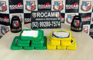 Imagem da notícia - Polícia Militar do Amazonas apreende 14 tabletes de entorpecentes em apartamento