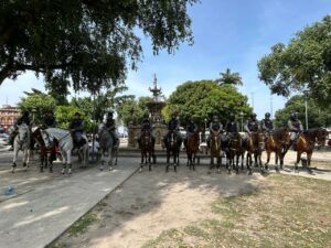 Imagem da notícia - Cavalaria da PMAM completa seis meses de atuação no Centro de Manaus
