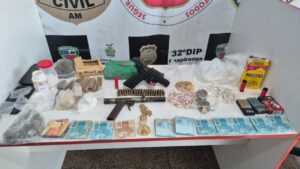 Imagem da notícia - Polícia Civil deflagra Operação Cará de Ferro e desarticula organização criminosa voltada ao tráfico de drogas em Caapiranga