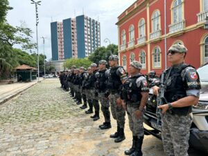 Imagem da notícia - Polícia Militar do Amazonas deflagra Operação Águia no Centro de Manaus para reforçar o policiamento