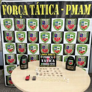 Imagem da notícia - Polícia Militar do Amazonas captura dois foragidos da Justiça pelos crimes de homicídio, roubo e tráfico de drogas