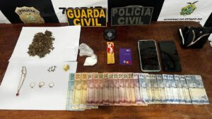 Imagem da notícia - Polícia Civil prende dois homens por comercializar drogas em Novo Aripuanã