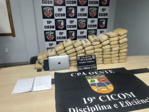 Imagem da notícia - Polícia Militar do Amazonas apreende 70 quilos de maconha em ação na Ponta Negra
