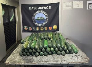 Imagem da notícia - Base Arpão 2: PMAM apreende pasta-base de cocaína avaliada em mais de R$ 3,5 milhões em Coari