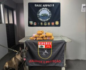 Imagem da notícia - Base Arpão 2: PMAM apreende 15 quilos de drogas em duas ações na mesma embarcação