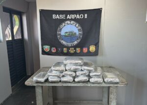 Imagem da notícia - Base Arpão 2: PMAM apreende, em menos de 12h, nova carga de droga com destino a Manaus