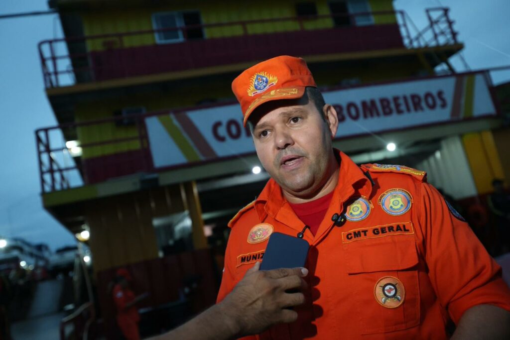 Comandante geral do CBMAM Coronel Orleilso Muniz Foto Mauro Neto