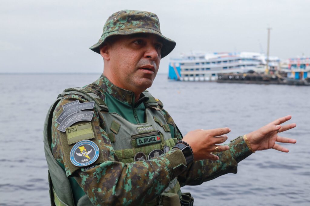 Operacao Impacto Centro Tenente coronel Paulo Muniz Foto Thiago Correa Secom