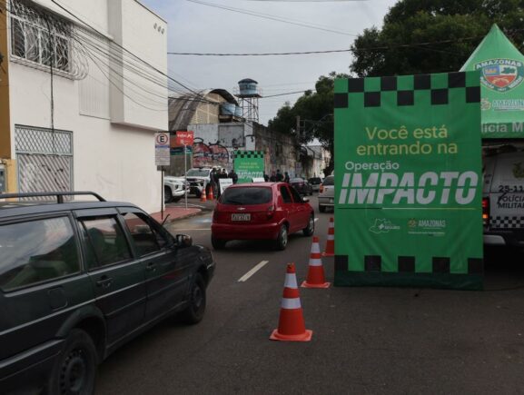 Governo do Amazonas fortalece segurança no Centro de Manaus com Operação Impacto