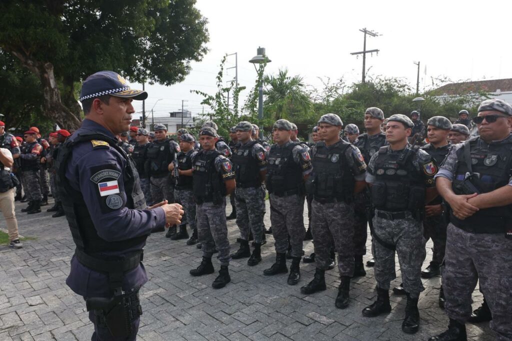 Secom Operac807 a771 o Impacto No Centro De Manaus Secreta769 rio Comandante Geral Klinger Paiva Fo