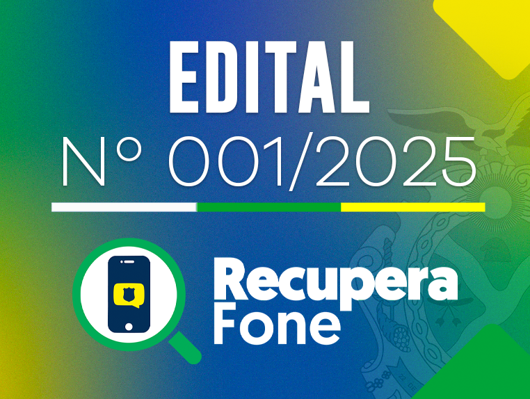 BANNER ESCRITO EDITAL001 de 2025 RECUPERA FONE