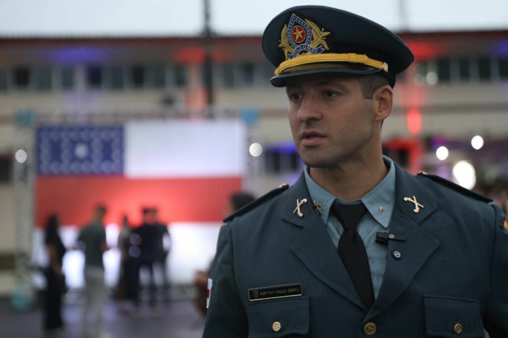 Formatura da PMAM ASP Paulo Abreu Foto Arthur Castro