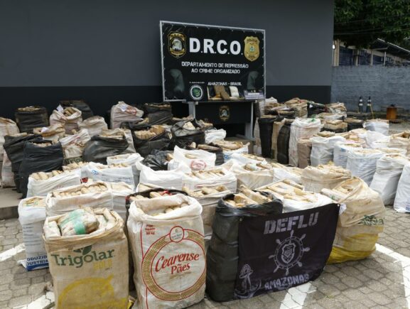 PC-AM apreende cerca de 4,5 toneladas de skunk avaliadas em mais de R$ 86 milhões