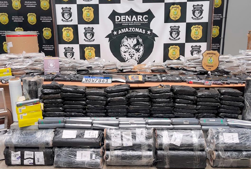 SSP AM AMAZONAS APREENSOES DE ENTORPECENTES JANEIRO E FEVEREIRO DE 2026 FOTOS DIVULGACAO PC AM 2