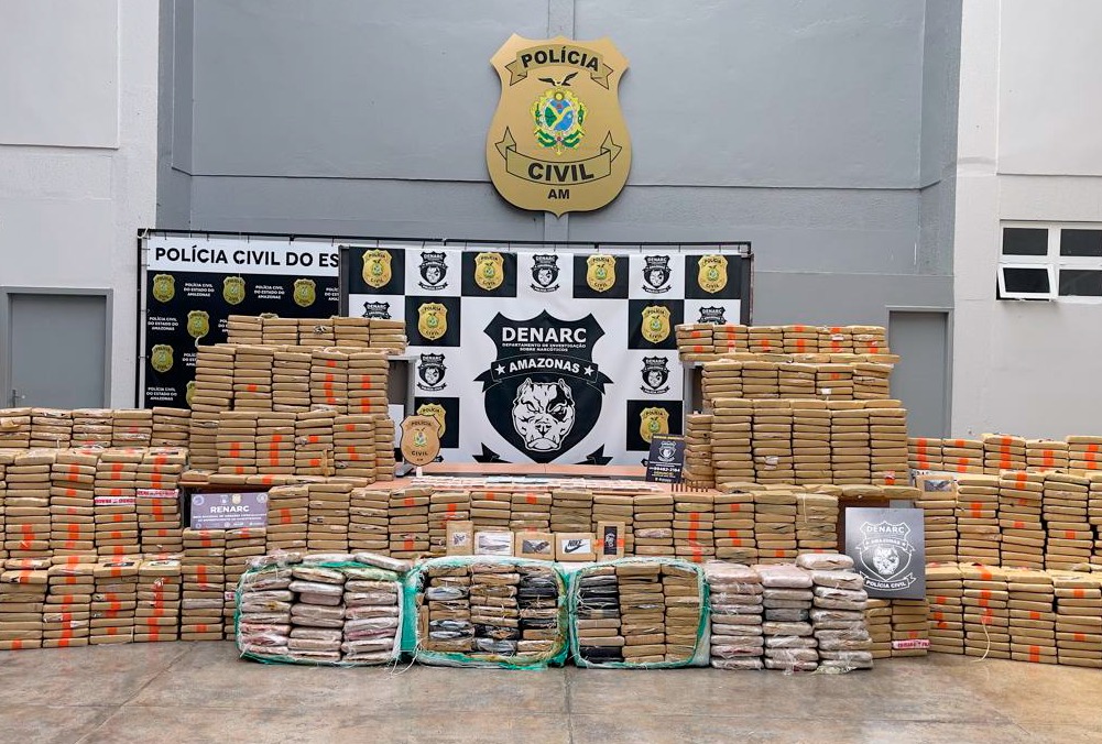 SSP AM AMAZONAS APREENSOES DE ENTORPECENTES JANEIRO E FEVEREIRO DE 2026 FOTOS DIVULGACAO PC AM
