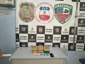 Imagem da notícia - Fronteira Mais Segura: PMAM apreende 29 kg de entorpecentes durante ações em Codajás e Coari