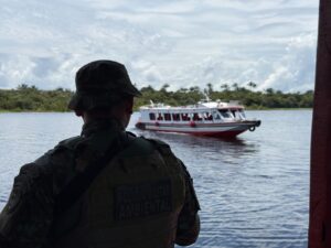 Operação Impacto reforça segurança no Centro de Manaus com ações em solo e fluviais