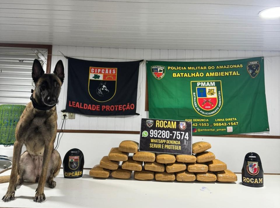SSP AM OPERACOES EM BASES FLUVIAIS RESULTAM NA APREENSAO DE 218 KG DE DROGAS FOTOS DIVULGACAO SSP A