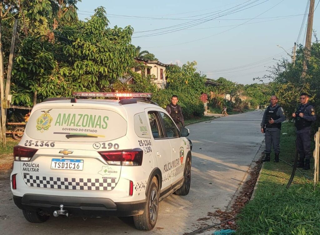 SSP AM PMAM CAPTURA FORAGIDO HOMICIDIO PAREDAO MANACAPURU FOTO DIVULGACAO SSP AM