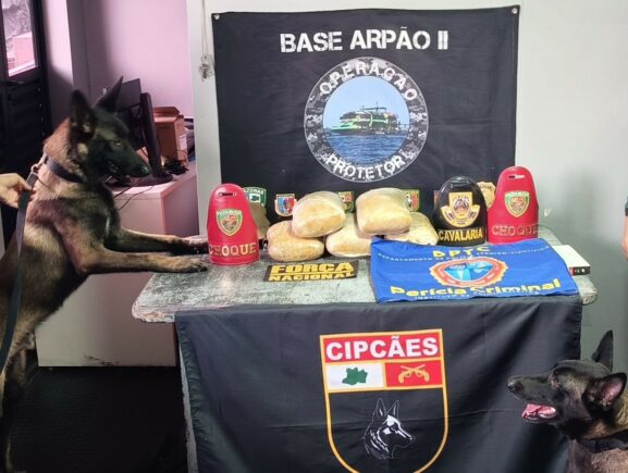 Base Arpão 2: PMAM apreende três carregamentos de droga na mesma embarcação avaliados em …
