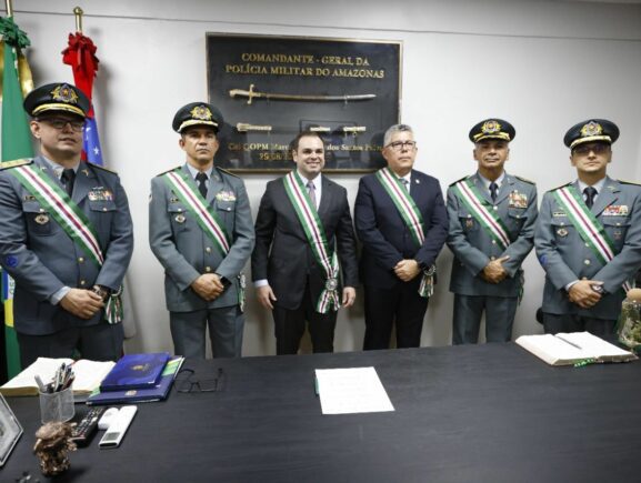 Governador interino Roberto Cidade destaca valorização da Polícia Militar do Amazonas dur…