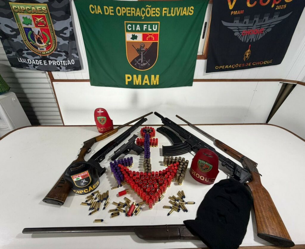 SSP AM AMAZONAS ALTA APREENSOES DROGAS ARMAS 2026 FOTOS DIVULGACAO SSP AM 2 1