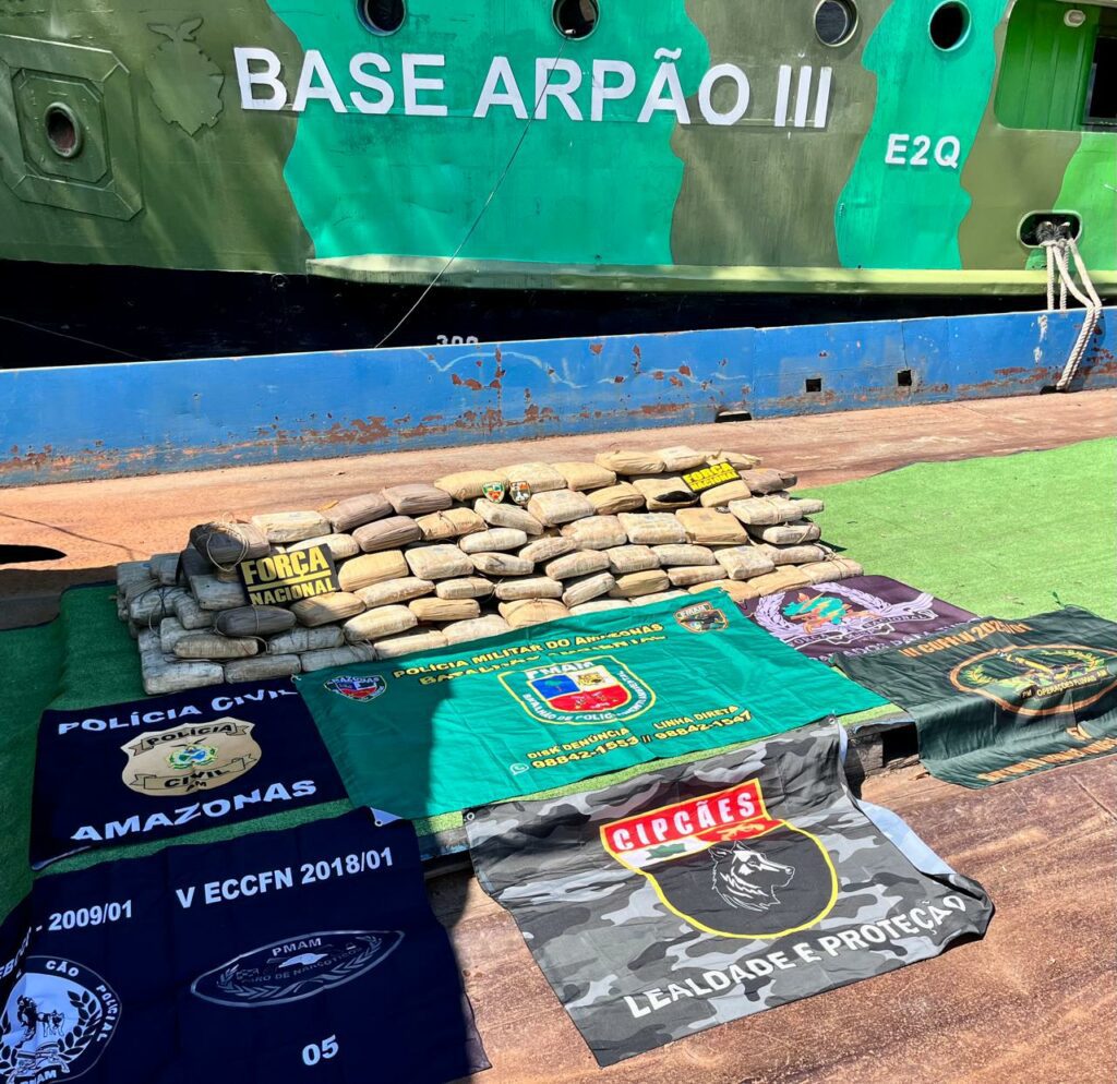 SSP AM AMAZONAS ALTA APREENSOES DROGAS ARMAS 2026 FOTOS DIVULGACAO SSP AM 2