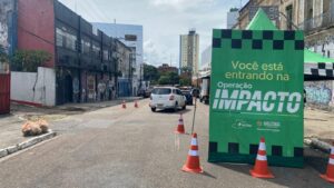 Imagem da notícia - Operação Impacto reforça segurança no Centro de Manaus também aos fins de semana