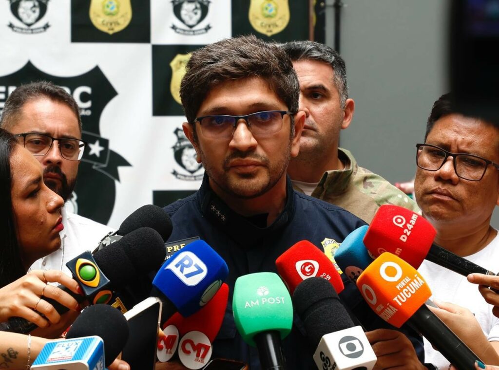 PCAM PRF CHARDSON CHEFE DA 1a DELEGACIA DA POLICIA RODOVIARIA FEDERAL EM MANAUS FOTO ERLON RODRIGUE
