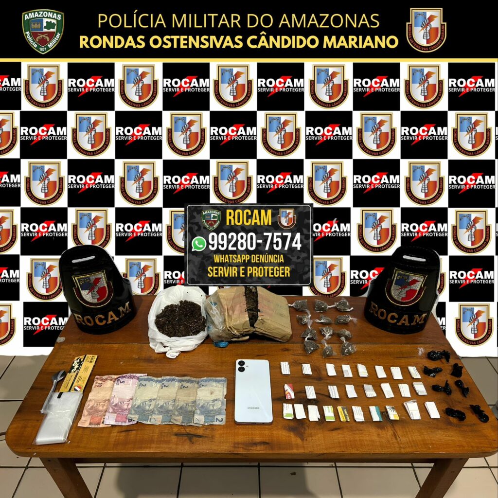 SSP AM OPERACAO SEGURANCA PRESENTE PRISOES DROGAS TONANTINS FOTO DIVULGACAO SSP AM 1