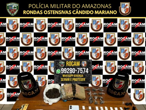 Operação Segurança Presente: Três homens foram presos e drogas apreendidas no município de Tonantins