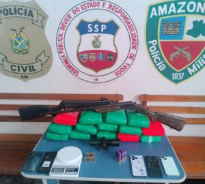 Segurança Presente: PMAM prende homem com mais de 16 kg de drogas em Atalaia do Norte 