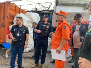 Central Integrada de Fiscalização  é realizada em sucatarias na zona leste de Manaus