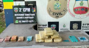 Operação Segurança Presente: Em Benjamin Constant, Polícia Militar prende homem com seis …