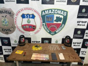 Imagem da notícia - Operação Segurança Presente prende dois homens por tráfico de drogas em Maraã