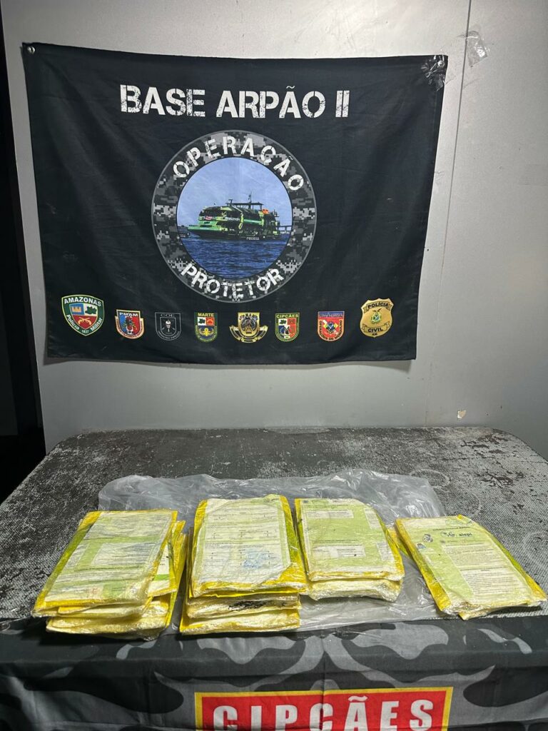 SSP AM BASE ARPAO 2 APREENDE 11 QUILOS DE DROGAS E PRENDE TRES FOTOS DIVULGACAO SSP AM 2