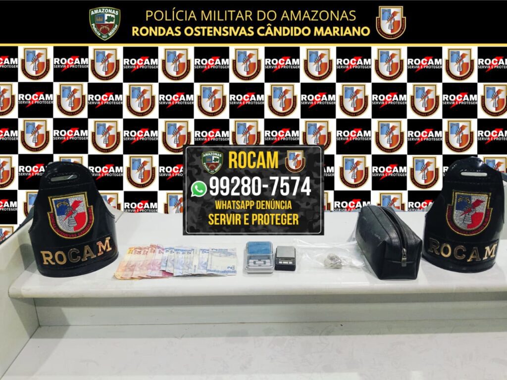 SSP AM OPERACAO SEGURANCA PRESENTE TRES PESSOAS PRESAS SUSPEITA TRAFICO DROGAS FOTOS DIVULGACAO SSP