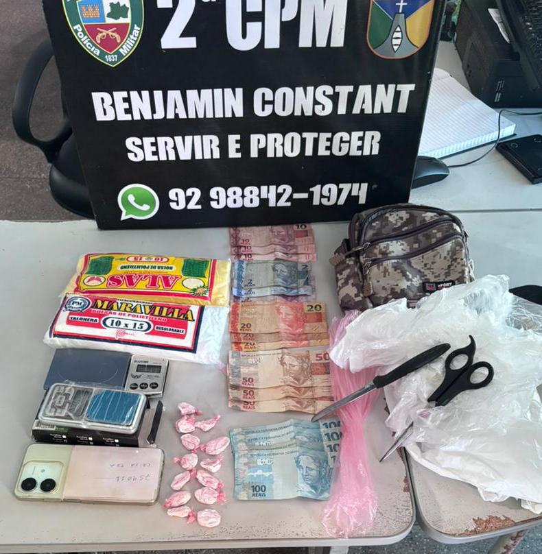 SSP AM OPERACAO SEGURANCA PRESENTE TRES PESSOAS PRESAS SUSPEITA TRAFICO DROGAS FOTOS DIVULGACAO SSP