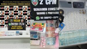 Operação Segurança Presente: Em ações distintas, Forças de Segurança prendem três pessoas…