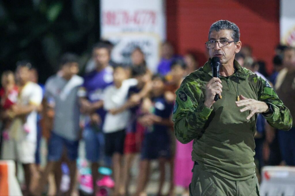 SSP AM COORDENADOR CURSO SENASP DELEGADO ANDRE GOSSAIN CURSO TREINAMENTO TATICO CAMPO FOTOS DIVULGA