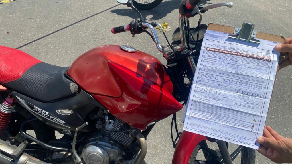 SSP AM MOTO RECUPERADA PARINTINS FOTO DIVULGACAO SSP AM